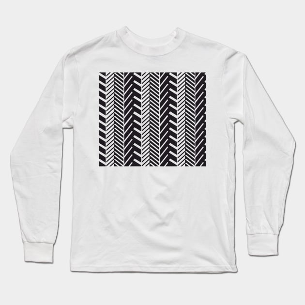 Geometric Long Sleeve T-Shirt by ilhnklv